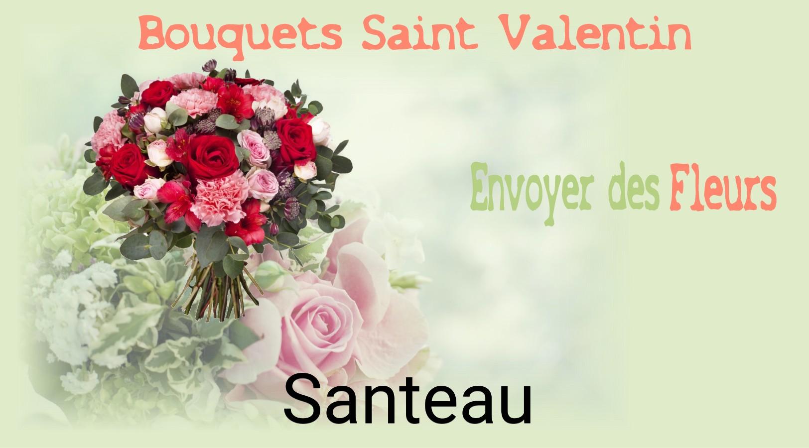 Roses de Saint-Valentin livrées à Santeau