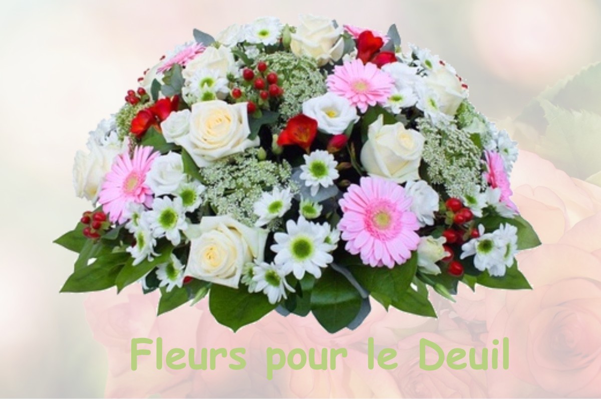 fleurs deuil SANTEAU